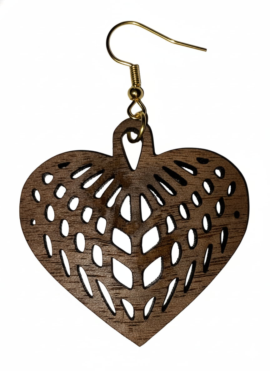 💖🌿 Cœur “Arborescence” – Essence Naturelle